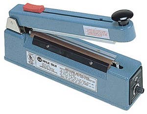 8 Hand Sealer with Cutter, 2 mm Seal