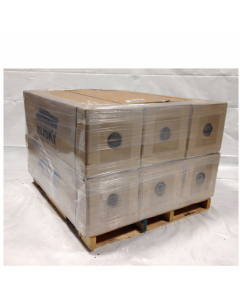24' x 120' 10 Mil Husky Brand Shrink Wrap - White - Pallet of 6 Rolls