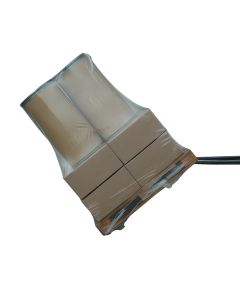 50" x 48" x 84" Gusseted Shrink Pallet Bags - 4mil Clear - 30bags/roll