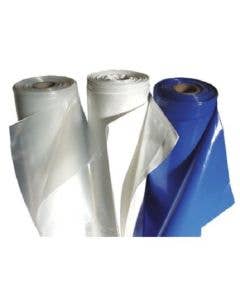 Colors of Shrink Wrap, White, Blue and Clear