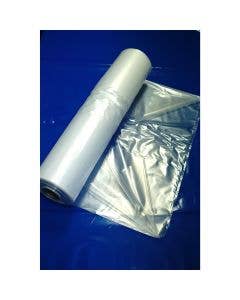 50" x 48" x 84" Gusseted Shrink Pallet Bags - 4mil Clear - 30bags/roll