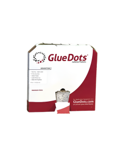 Low Profile High Tack 1/2" Glue Dots 3 Rolls 4000/roll in Dispenser Box XD31-404