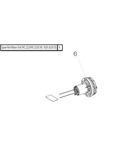 Spare Part Motor Unit (HG 2220/HG 2320) (HL 1820-2020 US)