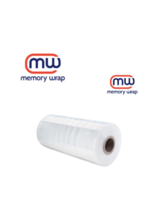 30" X 6000' Memory Wrap 80 Gauge High Force Machine Stretch Film - Single Roll