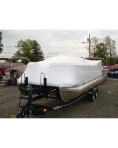 22' Pontoon Universal (4' Height) Boat Cover by Transhield
