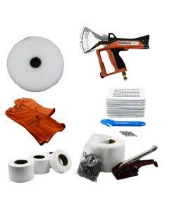 Single Large Boat Shrink Wrap Kit - Heat Gun, Tools & Accessories - Includes Shrinkfast 998