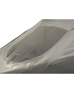 Case of 6 Zipper Access Door for Shrink Wrap Project Access 30" x 36" Clear