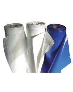 32' x 186' 7 Mil Husky Brand Shrink Wrap - White