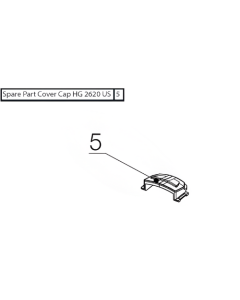 Spare Part Cover Cap HG 2620 US