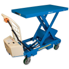 BX Mobile Lift Series BX-30SB Double Scissor Battery Operated Lift Table by Bishamon