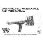 Shrinkfast 975 Heat Gun UL Manual