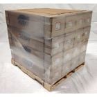 20' x 100' 10 Mil White Husky Brand Shrink Wrap - Pallet of 16 Rolls