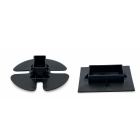 One Pair of Support Caps for Shrink Wrap Installation Support Poles - 1 Bottom Cap & 1 End Cap