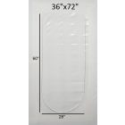 36" x 72" Zipper Door for Shrink Wrap Project Access