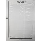 68" x 47" Opening Heavy Duty Zipper Access Door - Box of 8 Doors