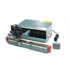 Impulse Sealer & Hot Stamp Imprinter - 14x2 Letters, 8mm x 28mm Seal AIE-662HS