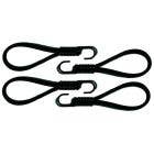 8" Bungee Black 4-Pack