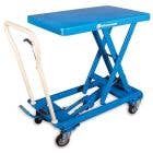 BX Mobile Lift Series BX-50W Double Scissor Lift Table by Bishamon