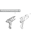 Professional Heat Gun Spare Part Housing Set HL 2020 E US