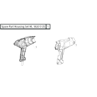 Professional Heat Gun Spare Part Housing Set HL 1820 S US