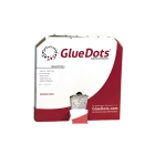 Low Profile High Tack 1/2" Glue Dots 3 Rolls 4000/roll in Dispenser Box XD31-404