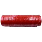 18" x 1500' 80 ga. Hand Film Stretch Wrap - Red (Light Tint) - One Roll