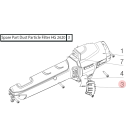 Industrial Heat Gun Spare Part Dust Particle Filter HG 2620