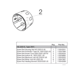 Professional Heat Gun Spare Part Protection Tube HL 1820-2320 US