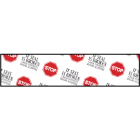 Printed Tape "Stop if Seal is Broken" 2"W x 330' - Case of 36 Rolls