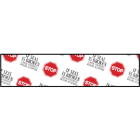 Printed Tape "Stop if Seal is Broken" 2"W x 3000' - Case of 6 Rolls
