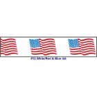 Printed Tape "American Flag" 2"W x 3000' - Case of 6 Rolls