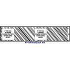 Printed Tape "If Seal is Broken Examine Contents" 3"W x 3000' - Case of 4 Machine Rolls