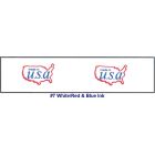 Printed Tape "Made in USA" 3"W x 3000' - Case of 4 Machine Rolls