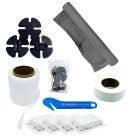 Shrink Wrap Kit for Boat and Furniture with 17' x 31' 7 Mil REACT Sustainable Shrink Wrap