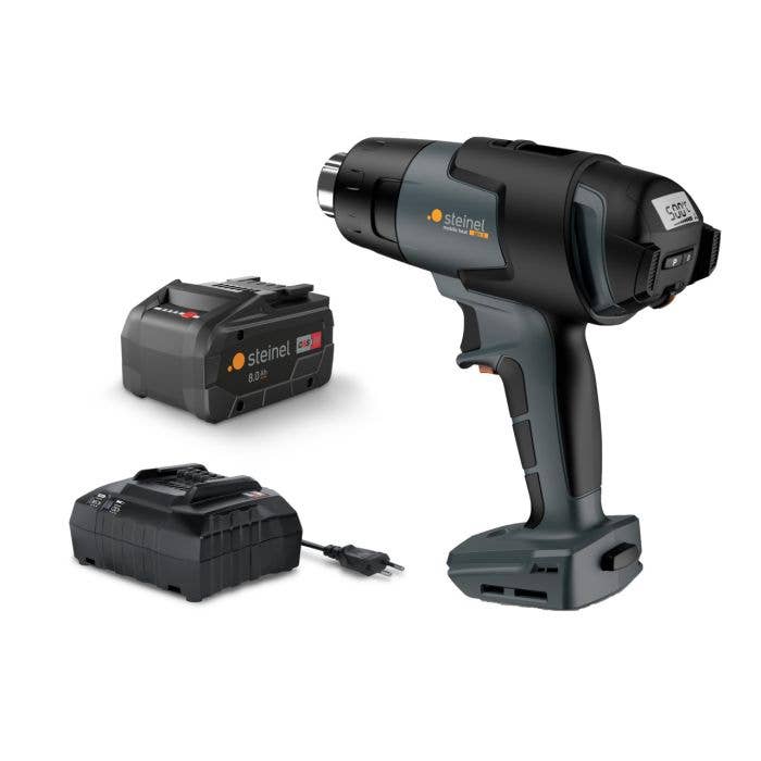 Mobile Heat 5 Cordless Heat Gun with 8.0 Ah Battery and Case by