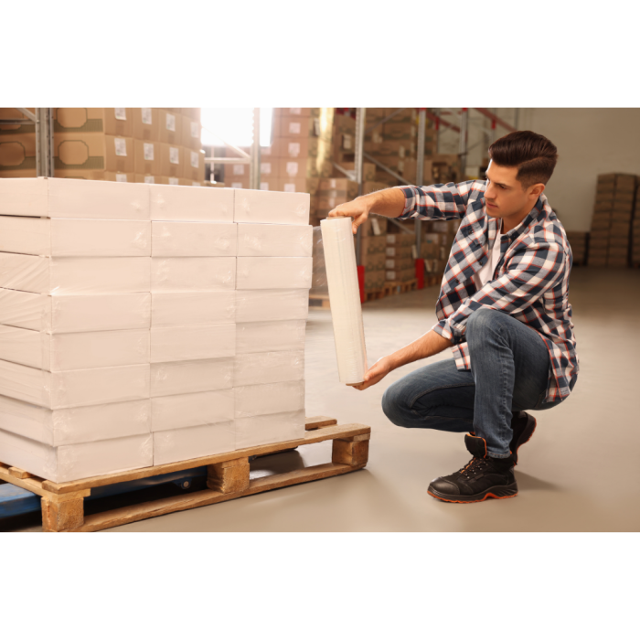 Pallet stretch shop wrap