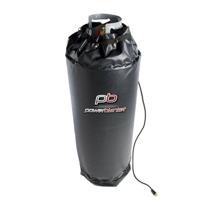 Propane Heaters - 100 lb Gas Cylinder Heater - Powerblanket Lite PBL100  Designed to Fit 100 lb Tank, 280 watts, 120 volt, Increase Gas Flow to Your  Tank In Cold Weather 