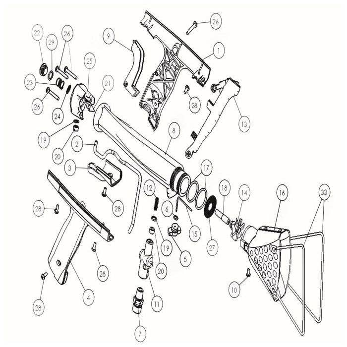 Shrinkfast MZ Heat Gun - Lead Through O Ring - Part# 06