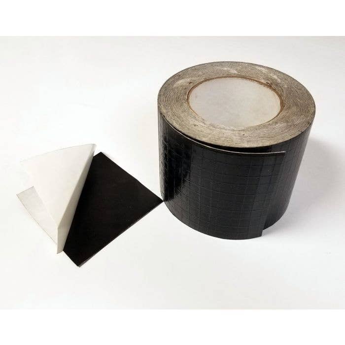 Kalkun pinion onsdag Reinforced Shrink Wrap Tape 4" x 50' BLACK Pallet of 648 Rolls