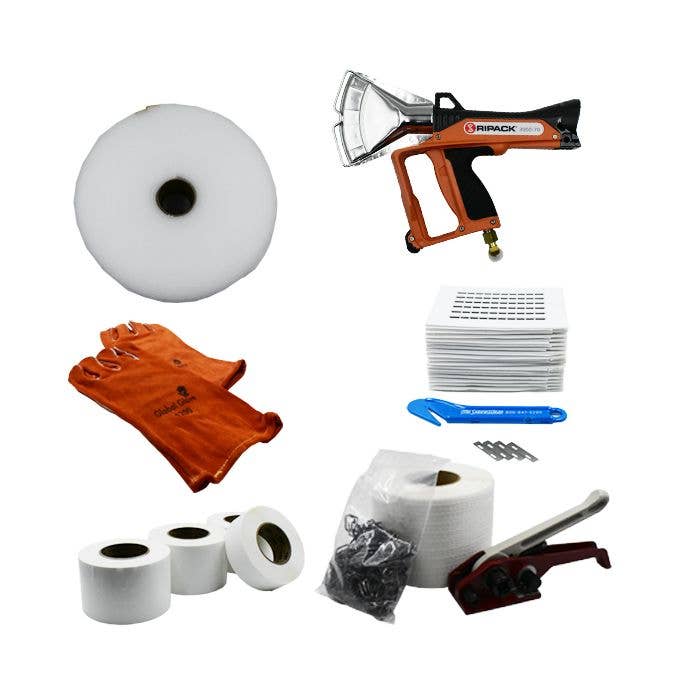 Shrink Wrap Boat Kit - Heat Gun, Tools & Accessories - Includes Ripack 3000