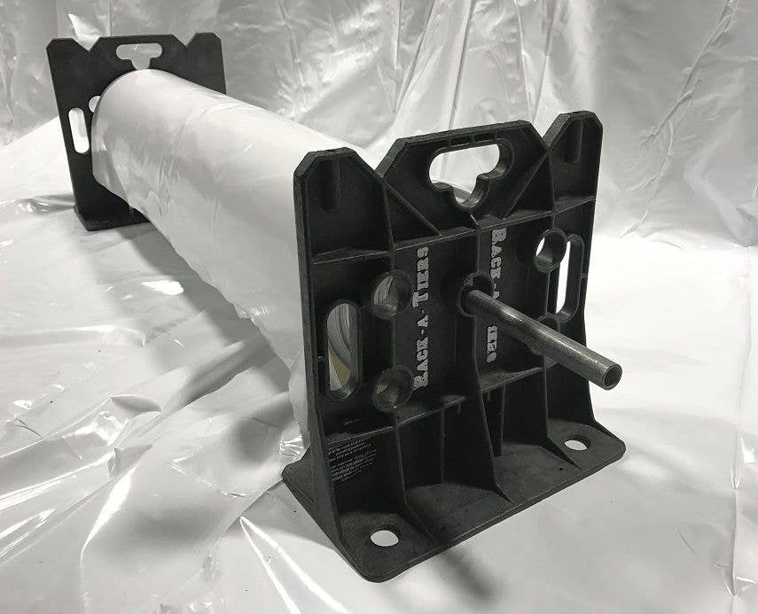 Shrink Wrap Heavy Duty Film Rack from Rack-A-Tiers