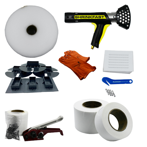 Large Boat Shrink Wrap Kit, Shrinkfast 998 Heat Gun, Tools/Accessories