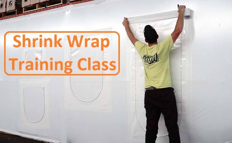 Shrink Wrap Training Class at our Prospect Park, PA location.